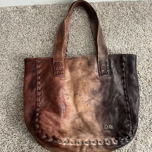 Tri colored leather purse, beautiful accessory for any western outfit.